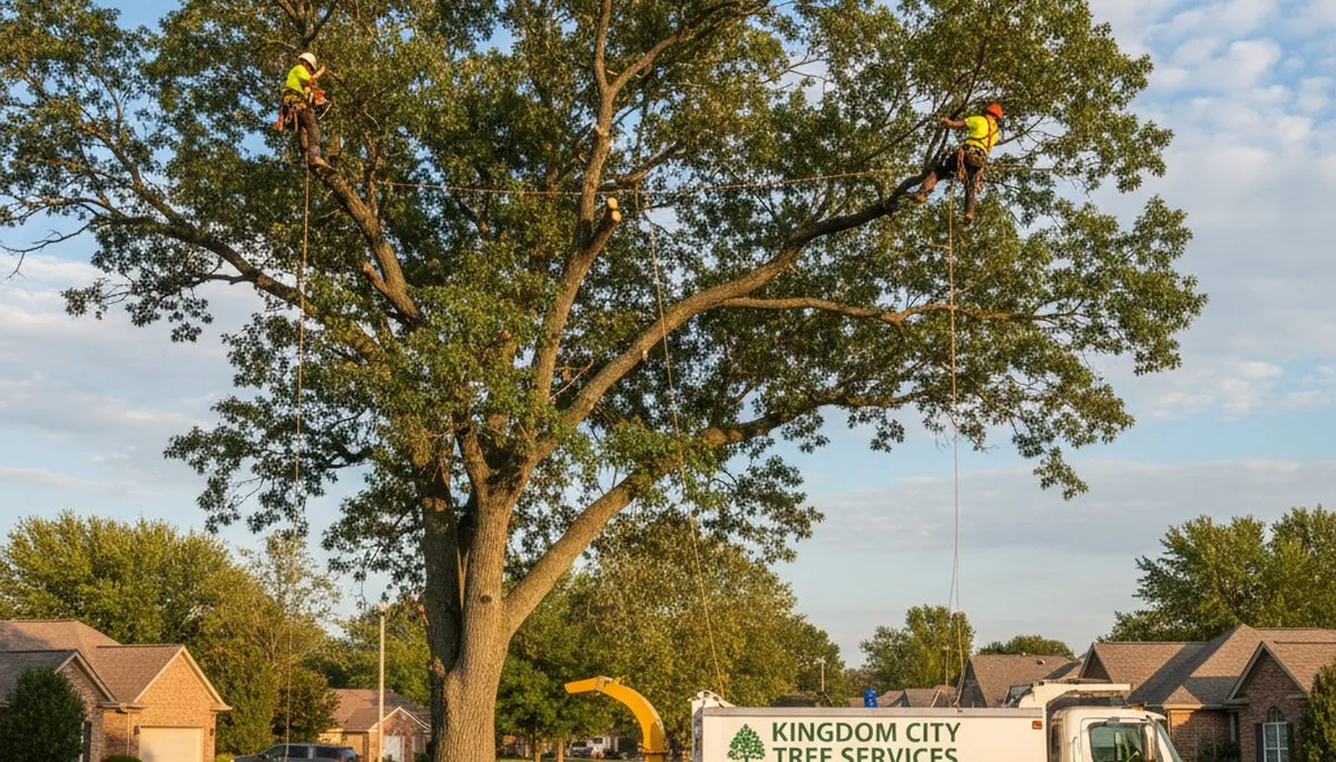 Professional tree removal service in Columbia, MO by certified arborists at treeservicescolumbiamo.com