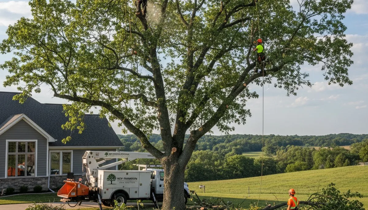 Professional tree removal service in Columbia MO by certified arborists